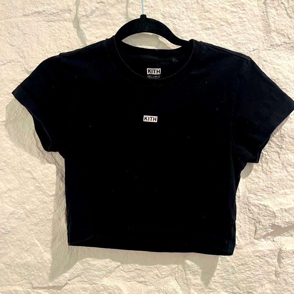 Kith Black Logo Tee